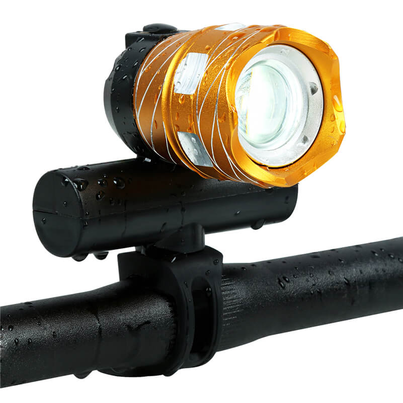 1200LM Zoomable Bicycle Lights Rechargeable Led Bike Lights