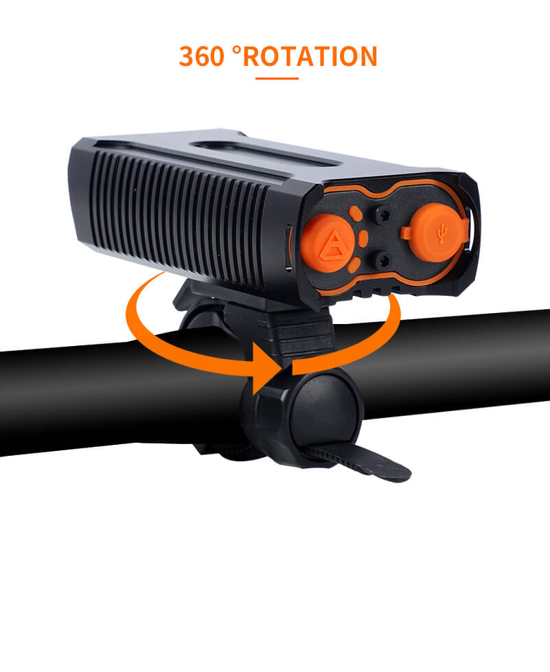 2400LM Cree T6 LED cyklistické světlometů + volný zadní světlo Bike