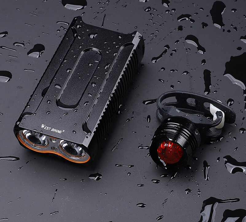 2400LM  Cree T6 LED Cycling Headlight + Free Taillight Bike Light