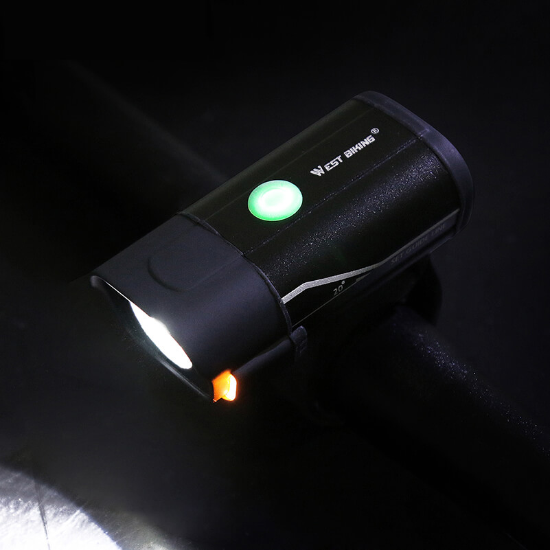 5 Modes Bicycle Front Light 350 Lumens Best Rechargeable Bike Lights