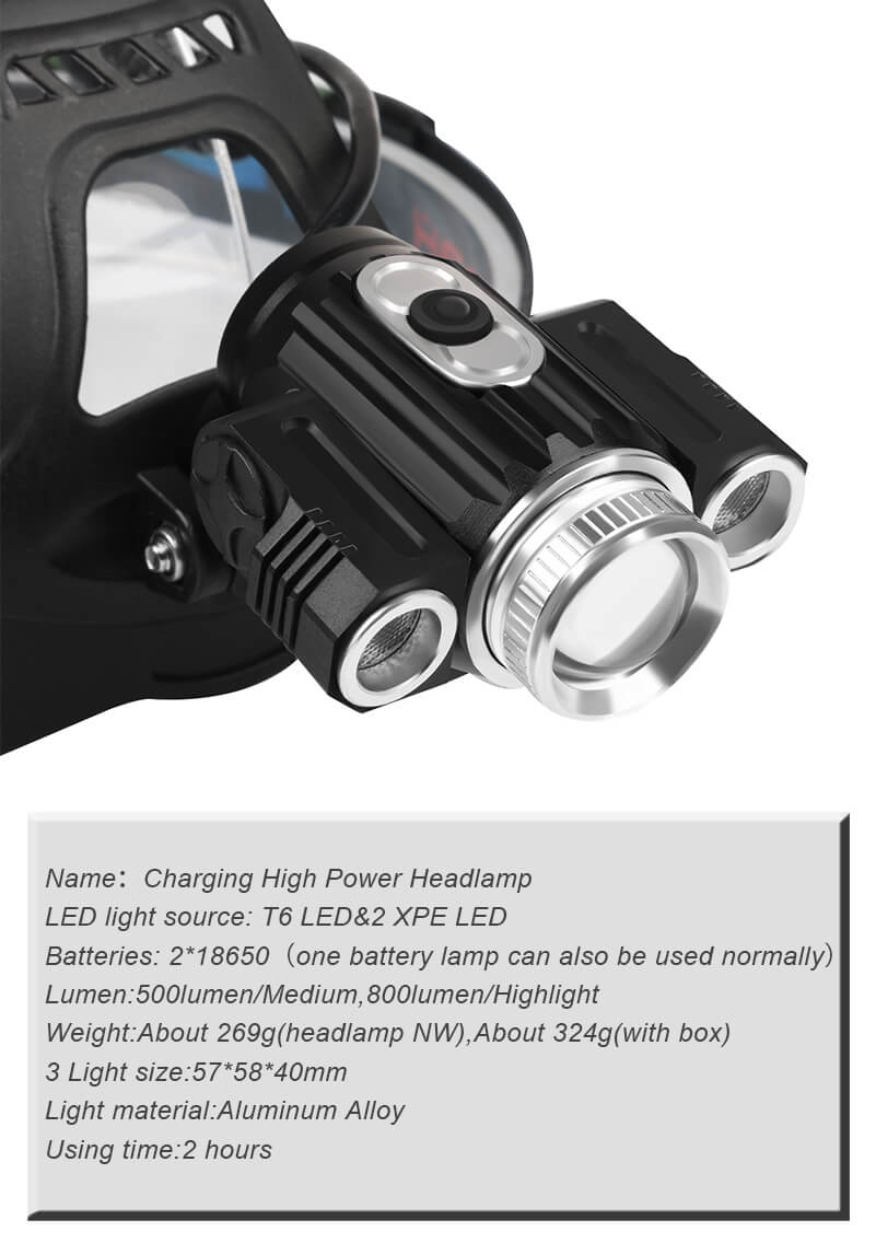 Best Adjustable Cree T6 LED 800LM Front Road MTB Bike Headlight 