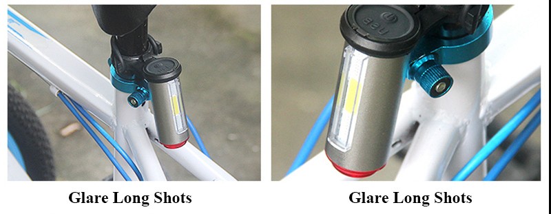 Nejlepší bezpečnostní světla pro cyklistické USB Nabíjecí LED trubice Bike Light 