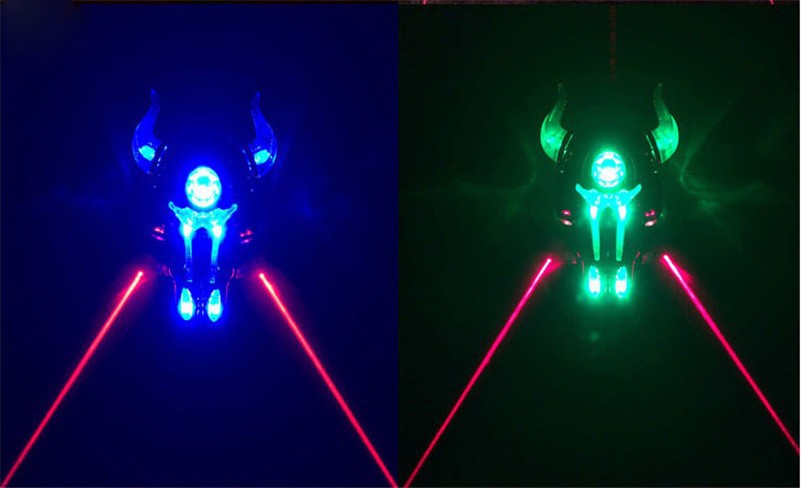 Cool Bike Safety Lights USB Rechargeable MTB Bike Tail Lights