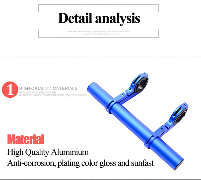 Quality Bike Frame Handlebar Extender
