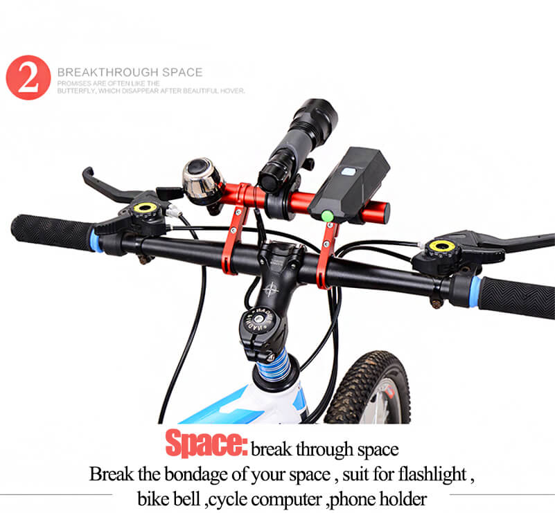 Quality Bike Frame Handlebar Extender