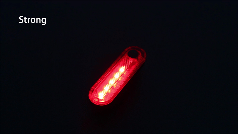Waterproof Cycling Tail light Led USB Rechargeable Safety Warning Bike Light
