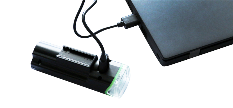 Waterproof USB Rechargeable Cycling Light 4 Modes Bike Light