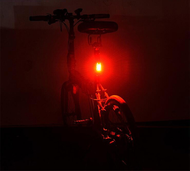 Bicycle Helmet Lights Portable Outdoor Cycling Backpack Running Warning Lights