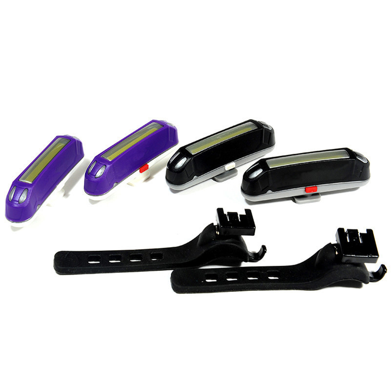 Bike Tail Warning light USB Rechargeable MTB Road Cycling Bicycle Light