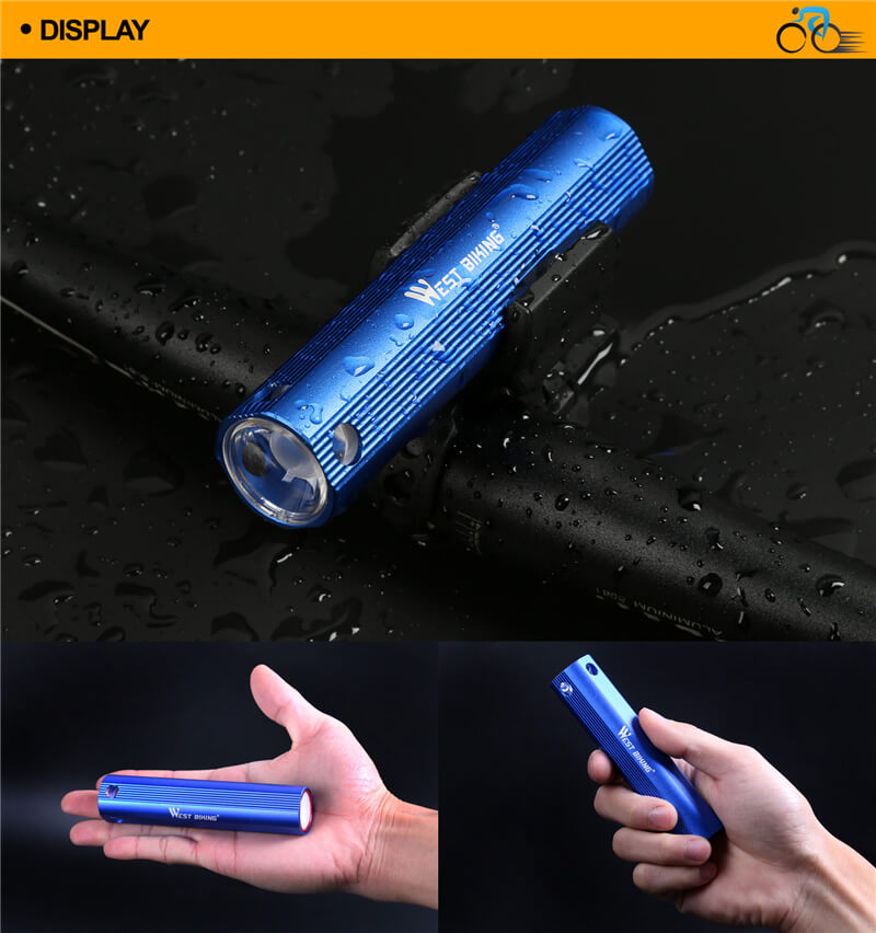 CREE-XP kol světla vodotěsné USB nabíjecí Bike Light Svítilna