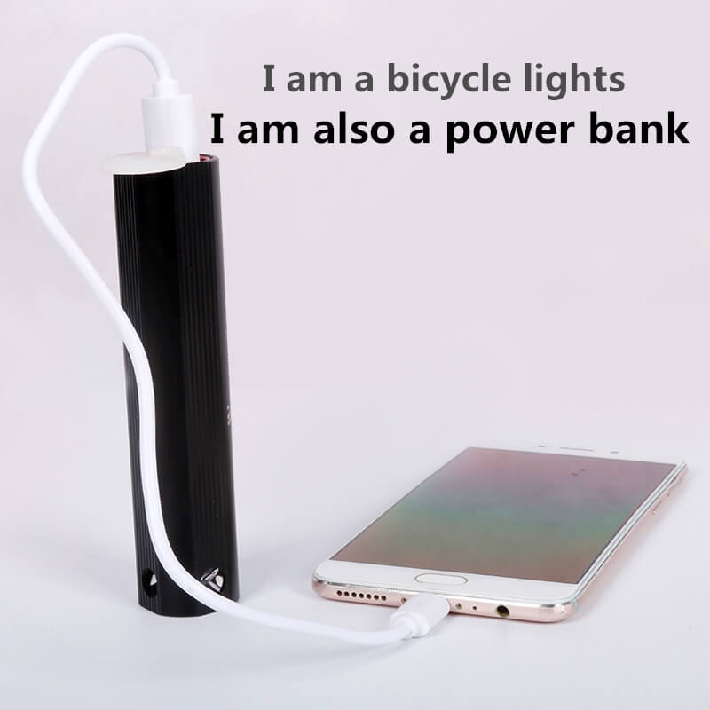 Cree-XP Bicycle Lights Waterproof USB Rechargeable Bike Light Flashlight