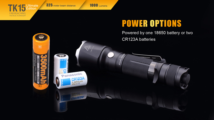  Fenix TK15UE Flashlight 1000 Lumens Tactical Light