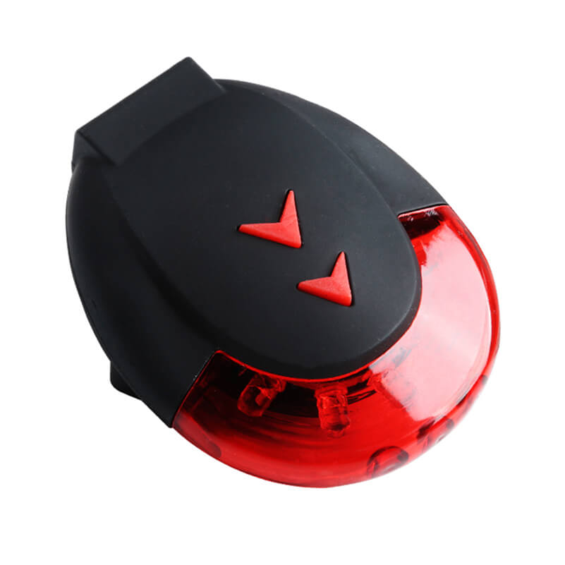 Laser Bike Tail light IPX4 Waterproof Rechargable Warning Bicycle Light