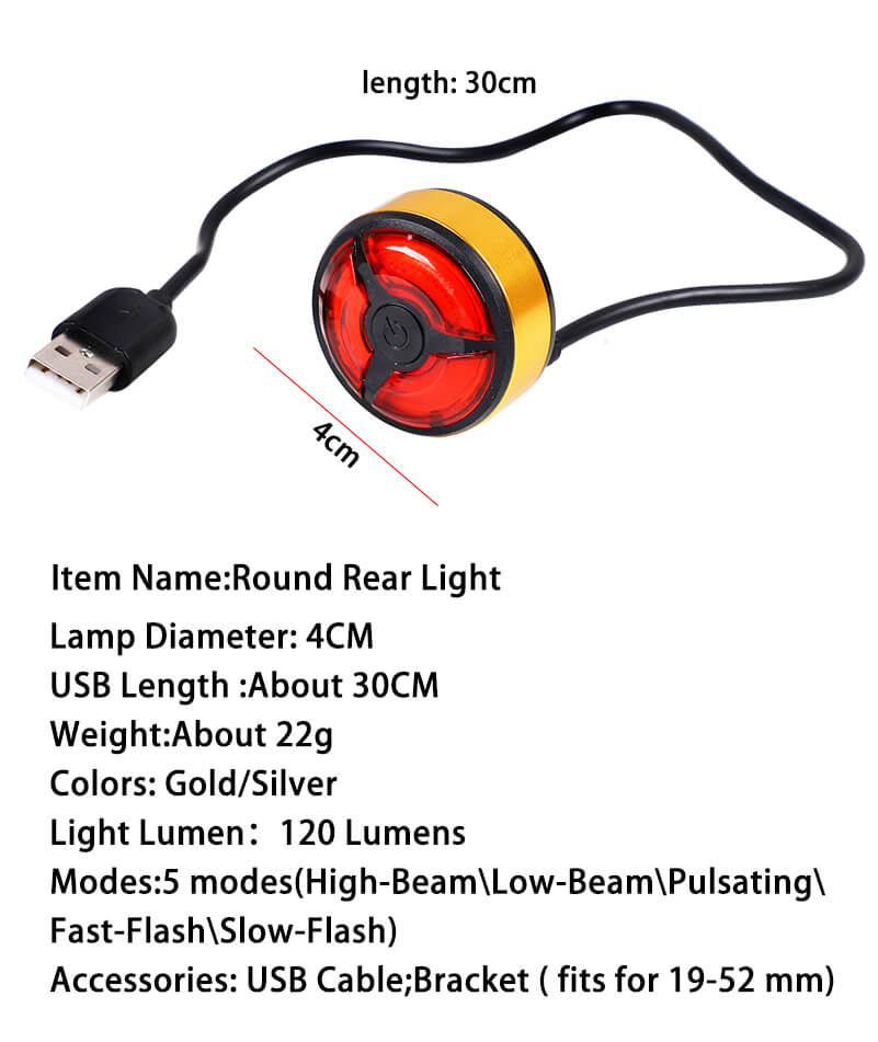 Mini přední dobíjecí Cyklistika Light silniční MTB Bike bezpečnostní světlo