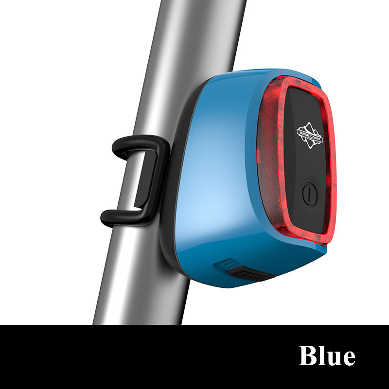 Rechargeable 7 models Bike Tail Light Smart USB Waterproof Bicycle Safety Lights 