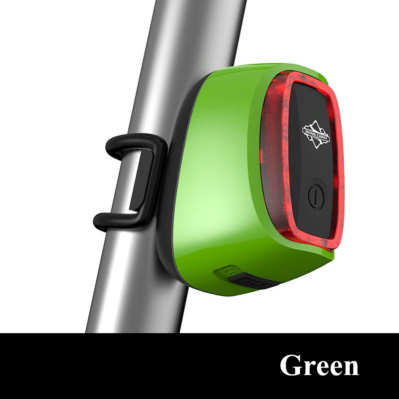 Rechargeable 7 models Bike Tail Light Smart USB Waterproof Bicycle Safety Lights 