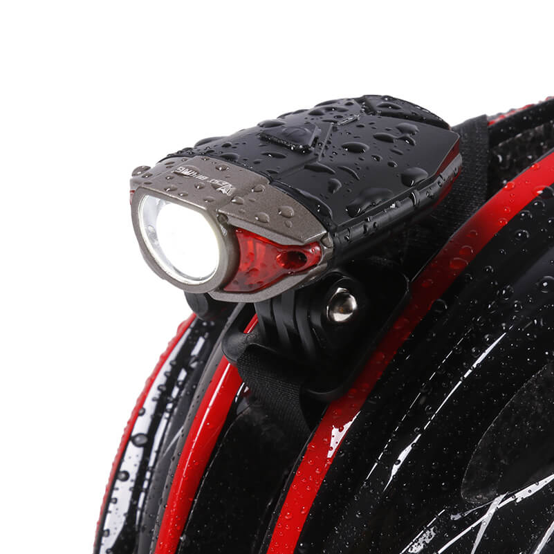 Dobíjecí vodotěsné IP45 Půjčovna řídítka Light CREE LED přední kolo přilba Light
