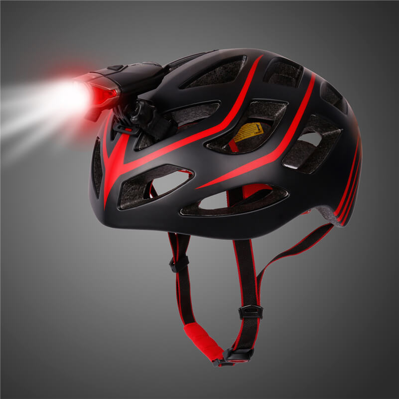 Rechargeable Waterproof IP45 Bicycle Handlebar Light CREE Led Front Bike Helmet Light