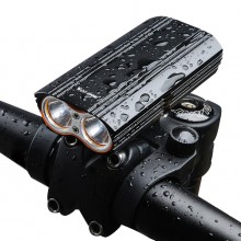 2000 Lumens Bike Light Built-in Rechargeable Handlebar Bicycle Light