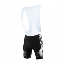 Mechanical Gears Bib Cycling Shorts For Men's