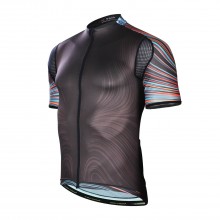 Black YYK Zipper Bicycle Jerseys For Sale Mens Biking Clothes