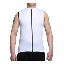 Cool Cycling Jerseys Mens Black Sleeveless Bicycle Jerseys