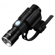 CREE Q5 Bicycle Front LED Flashlight USB Rechargeable Cycling Light