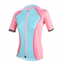 Lovely Pink+Green Bike Jersey XXXL Cycling Shirts Womens