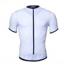 Mens Cycling Clothing Cool White Bike Jerseys