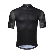 Jakostní mens Bike jerseyský černý zip na kole