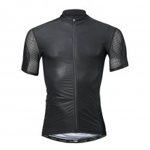 Road Bike Jersey Black Zipper Mountain Bike Jersey Mens