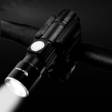 USB Rechargeable Cycling Front Flashlight Bicycle Bike Light