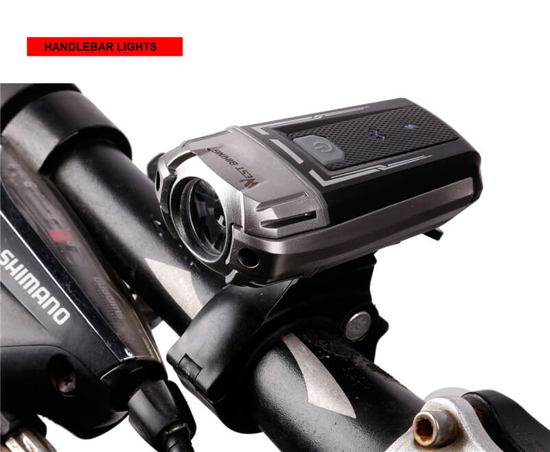 USB dobíjecí cyklistická přilba Night CREE LED přední Bike Light