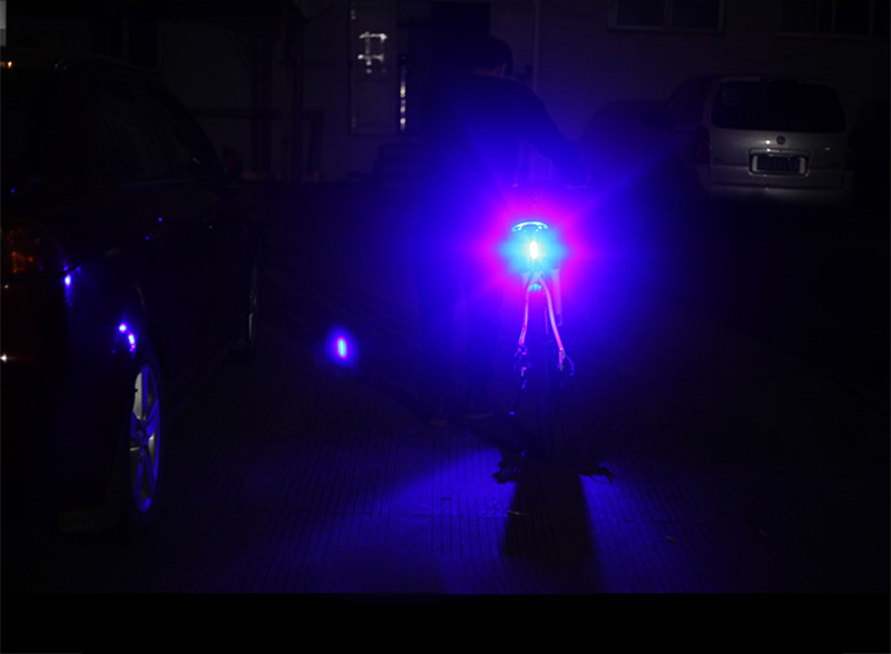 USB Rechargeable Bike Tail Lights Light LED Bicycle Warning Taillight
