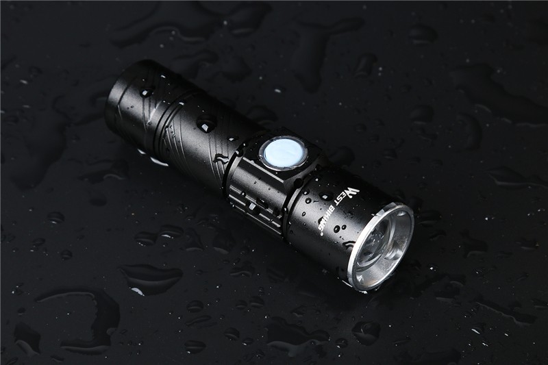 USB dobíjecí cyklistické přední svítilna kolo Bike Light