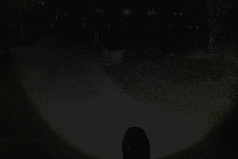 USB dobíjecí zoom kol přední LED svítilna