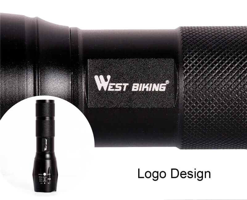 USB dobíjecí zoom kol přední LED svítilna