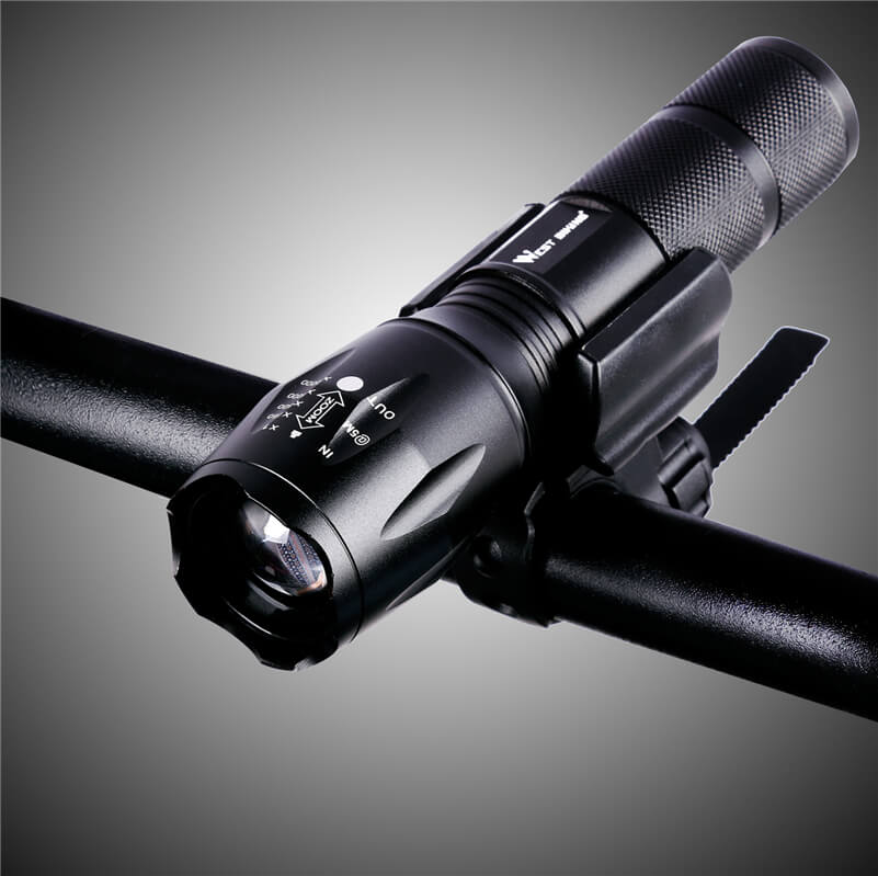 USB dobíjecí zoom kol přední LED svítilna