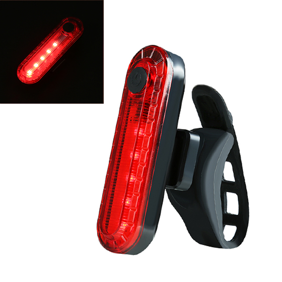 Waterproof Cycling Tail light Led USB Rechargeable Safety Warning Bike Light