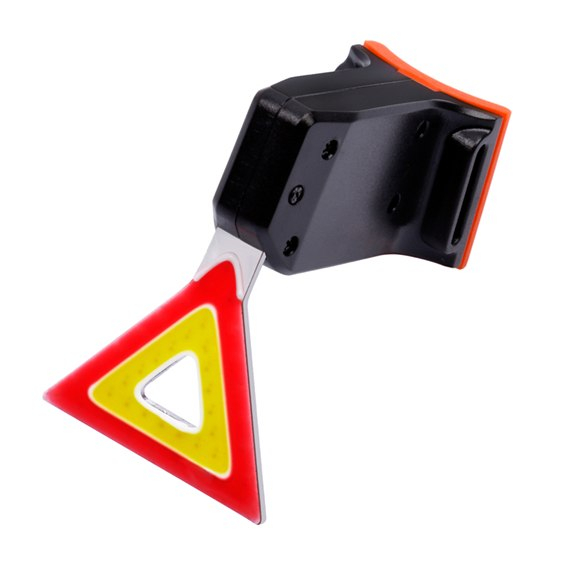 Waterproof USB Rechargeable LED Safe Warning Bike light